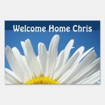 Welcome Home Sign Add Your Name Daisy