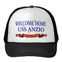 Welcome Home USS Anzio Hats