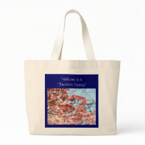 Welcome in a Fantastic Spring! Tote Bag Dogwoods