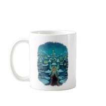 welcome santa mug two sided