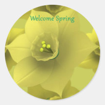 Welcome Spring Sticker