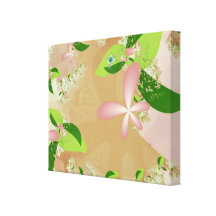 Welcome Spring Wrapped Canvas Canvas Print