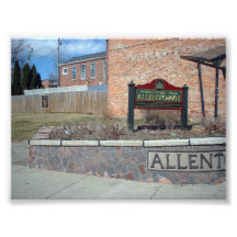 "Welcome to Allentown" Sign Photo Print