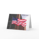 Welcome to America!  Congratualtions/Citizenship Greeting Card