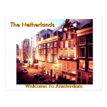 Welcome To Amsterdam(Mojisola A Gbadamosi Okubule) Postcard