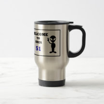 Welcome To Area 51 Coffee Mug