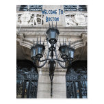 Welcome To Boston Postcard