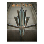 Welcome To Boston Postcard