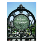 Welcome To Boston Postcards