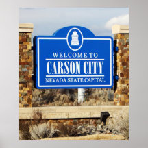 Welcome to Carson City Poster
