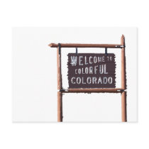 welcome to colourful colorado postcard