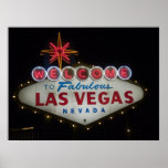 Welcome to Fabulous Las Vegas Nevada Poster