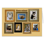 Welcome to Family Kitty Portrait Gallery Card