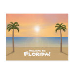 Welcome to Florida: Beach Scene Postcard