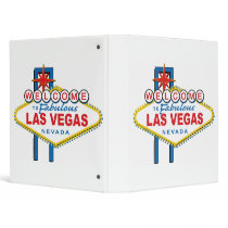 Welcome to Las Vegas 3 Ring Binder