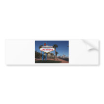 Welcome to Las Vegas Bumper Sticker