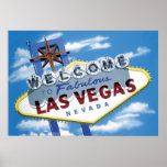 Welcome to Las Vegas Retro Poster Print