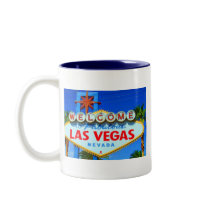 Welcome to Las Vegas Sign Coffee Mugs