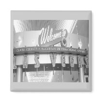 Welcome to Las Vegas Vintage Fridge Magnet