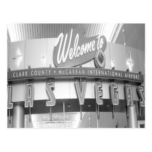Welcome to Las Vegas Vintage Post Card