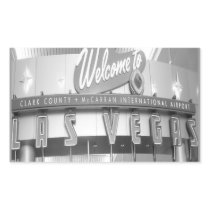 Welcome to Las Vegas Vintage Rectangular Stickers
