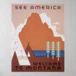 Welcome To Montana Poster