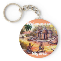 welcome to Nigeria Key Chains