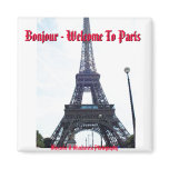 WELCOME TO PARIS (MOJISOLA A GBADAMOSI) FRIDGE MAGNETS