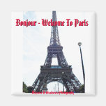 WELCOME TO PARIS (MOJISOLA A GBADAMOSI) FRIDGE MAGNETS