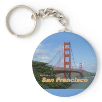Welcome to San Francisco - Golden Gate Bridge Keychains