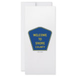 Welcome To Snore County (Signs) Rack Card Template