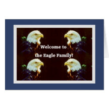 Welcome to the Eagle Family Greeting Cards