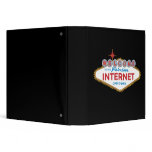 Welcome to the Fabulous Internet - open 24hrs 3 Ring Binder