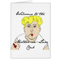Welcome to the Mother in Law Club Cards