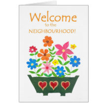 Welcome to the Neighbourhood Card