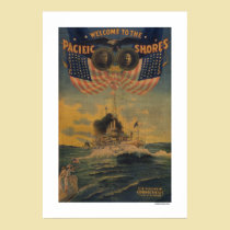Welcome to the Pacific Shores. FlagshipConnecticut posters