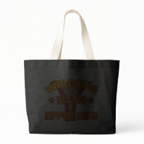 Welcome to the Zipper Club Canvas Bag
