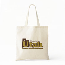 Welcome to Utah Parody Tote Bag