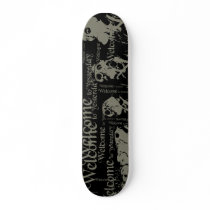 Welcome to yesterday... custom skate board