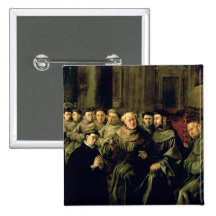 Welcoming St. Bonaventure into the Franciscan Pinback Buttons