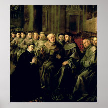 Welcoming St. Bonaventure into the Franciscan Poster
