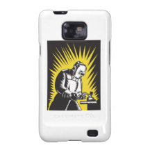 Welder Metal Worker Welding Retro Samsung Galaxy SII Case