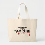 Welder Vampire by Night Tote Bag