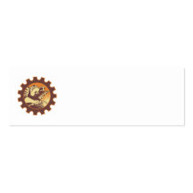 Welder Worker Welding Torch Retro Business Cards