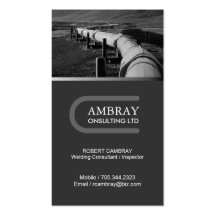 Welding Consultant Business Card