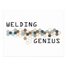 Welding Genius Post Card