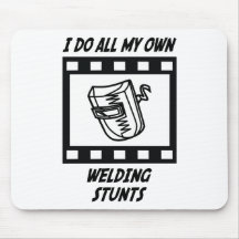 Welding Stunts Mouse Pads