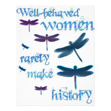 Well-behaved Dragonflies Custom Letterhead