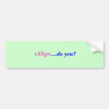 Well-Being bumper sticker