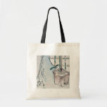Well bucket and bush warbler Ukiyoe Bag